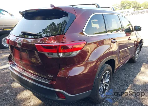 2017 Toyota Highlander Xle from USA, damaged, VIN 5TDKZRFH9HS234677